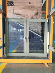 WDMA  hot sale aluminum Big picture window and door with steel frame casement operator