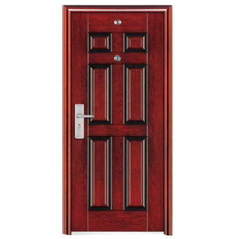 XSF Low Price Cheap On Sale Manufacturer Interior Exterior Front Steel Door Price Made in China Door Steel Indian Steel Doors on China WDMA