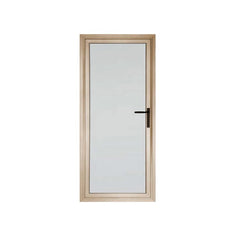 YLJ High Performance Aluminum Hinged Door Double/Single/Laminated Glazing Option on China WDMA