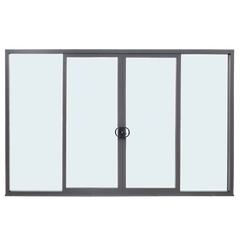 YY Australian standards AS2047 Double Glass Thermally Broken Aluminium Sliding Door on China WDMA