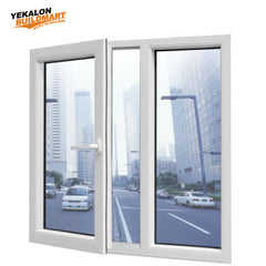 Yekalon Horizontal sliding casement UPVC window on China WDMA