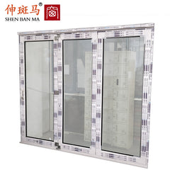 aluminium exterior folding glass doors bi fold door folding patio doors on China WDMA