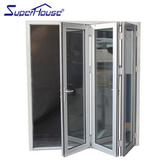 aluminium folding glass door factory price on China WDMA