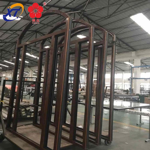 aluminium glass sliding windows doors with fry screen & Aluminum frameless glass door sliding folding door on China WDMA