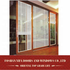 aluminium panel european style french exterior sound proof triple sliding door on China WDMA