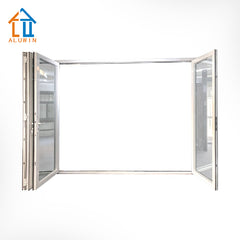 aluminium patio doors for sale vertical frame bi folding glass doors on China WDMA on China WDMA