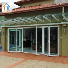 aluminium patio doors for sale vertical frame bi folding glass doors on China WDMA on China WDMA