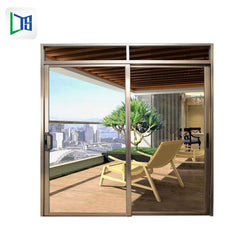 aluminium sliding doors cost balcony double aluminum glass sliding window and door on China WDMA