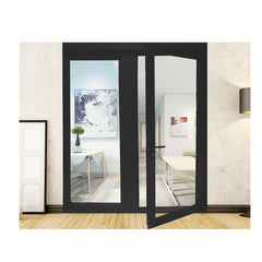 aluminum alloy tempered glass entry door on China WDMA