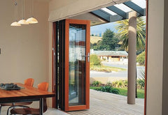 aluminum american the smart collapsible panoramic patio doors single pane 94 x 80 on China WDMA