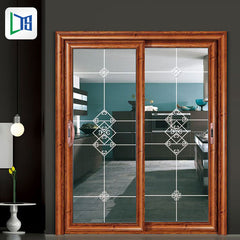 aluminum doors sliding interior glass kitchen sliding door with fixed panel on China WDMA