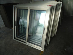 aluminum frame is champagne color windows sliding glass window on China WDMA
