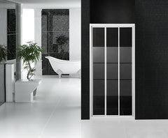 aluminum frame sliding shower screen 3 panel shower glass door on China WDMA