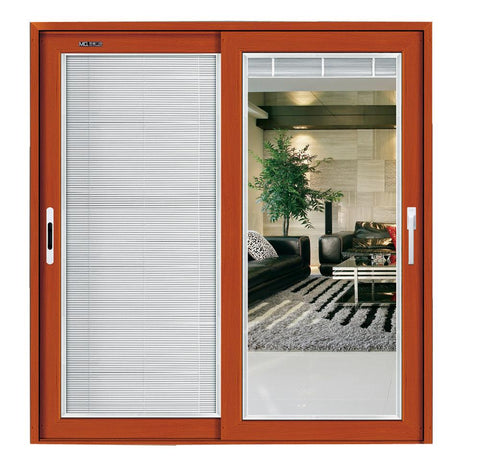 aluminum frame veranda glass sliding door company price on China WDMA