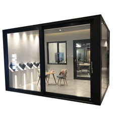 aluminum glazed large lift sliding door with German brand on China WDMA