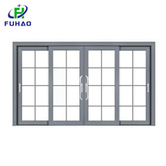 aluminum grille window push out residential Grey french aluminum casement windows