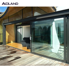 aluminum lift slide door glazed large sliding door lift and slide door on China WDMA