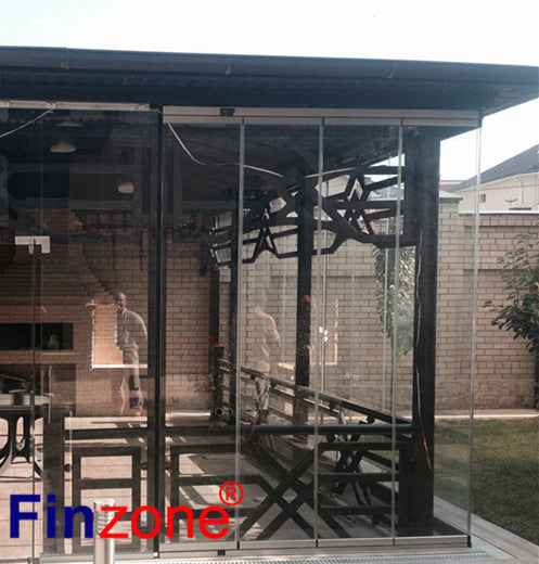 Tempered Glass Sliding Door