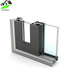 american grill Design Double Glazing Aluminum Glass Sliding Windows with Reasonable Price on China WDMA