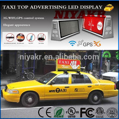 android windows mac ios taxi roof led advertising screen on China WDMA