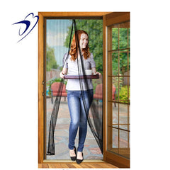 anti mosquito screen Door with Heavy Duty Mesh net Curtain Size up to 37"-82" Max on China WDMA