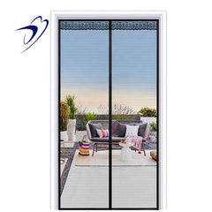 anti mosquito screen Door with Heavy Duty Mesh net Curtain Size up to 37"-82" Max on China WDMA