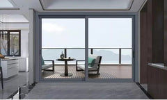 australian standard price of double pane 96*80 custom large sliding glass doors for patio on China WDMA