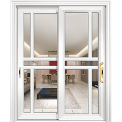 balcony aluminium sliding panel glass wall slide doors aluminum glass french double sliding entry doors on China WDMA