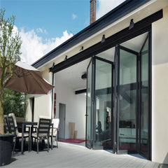 bifold patio doors new arrival folding door from China manufacturer on China WDMA