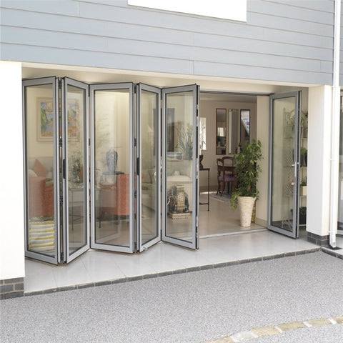 bifold patio doors new arrival folding door from China manufacturer on China WDMA