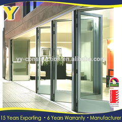 bifold patio french doors /48 inches exterior doors / glass panel garage door on China WDMA on China WDMA