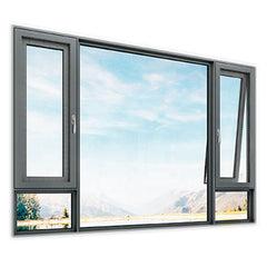 black top hung and casement window and doors system on China WDMA