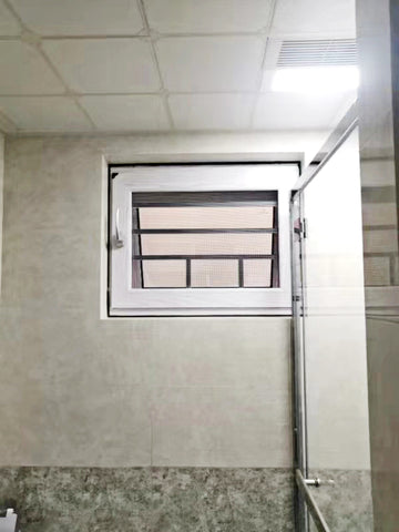 bottom single hung nz certified most popular double glass aluminium tilt turn window on China WDMA