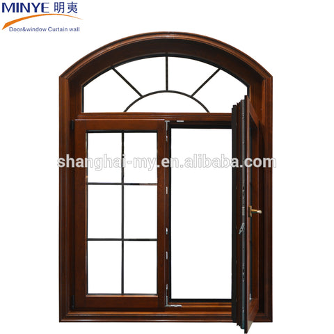 casement window opener with aluminum frame glass windows on China WDMA