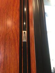 cheap aluminum alloy exterior decorative balcony double sliding screen doors on China WDMA