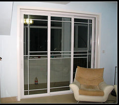 cheap apartment 3 track rails aluminium manual french comfort room sliding door system on China WDMA