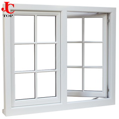 cheap price upvc profile with blinds in built for upvc double glass casement windows on China WDMA