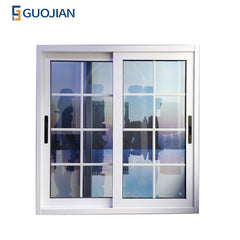 cheap upvc/ pvc/ plastic glass sliding window price philippines on China WDMA