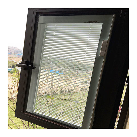 commercial grade aluminium fixed louvre window manufacturers with magnetic blinds insert