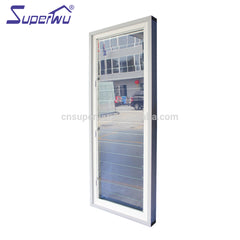 customized aluminum frame glass movable louvre window on China WDMA