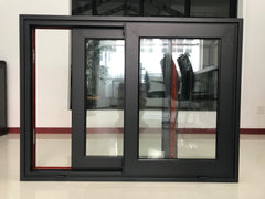 double glazed tempered glass aluminum sliding window aluminum framed double glazed sliding window/kitchen aluminium windows on China WDMA