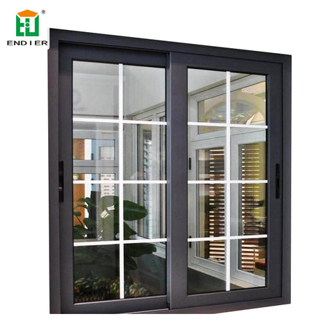 double pane glazed tempered glass windows replacement cost in pakistan Double glass insulated glass burglar proof window on China WDMA