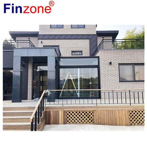 elegant acoust frameless folding glass door sliding glass curtain commercial glass shop door price in india on China WDMA