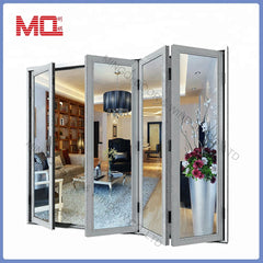 exterior aluminum bifolding door built in blinds on China WDMA