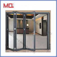 exterior aluminum bifolding door built in blinds on China WDMA