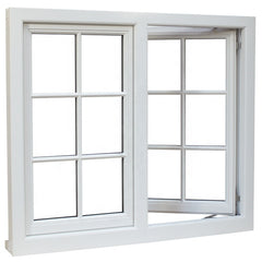 exterior door with opening window soundproofing materials for windows pvc double hung casement windows on China WDMA