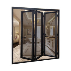 folding patio aluminum commerical folding sliding glass door system cheap on China WDMA