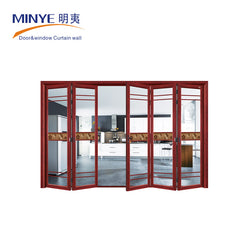 frameless bifolding patio internal sliding glass door on China WDMA