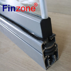 frameless window door sliding folding glass with 2 years quality guaranteed on China WDMA