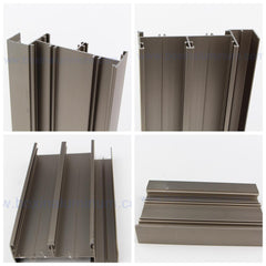 glass door aluminium extruded extrusions/ sliding windows doors T track profiles on China WDMA